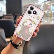 Phone Case Compatible with Blackview Wave8/Wave8C/Oscal Flat2/2C, Phone Pouch Silicone Mobile Case TPU Waterproof Cell Phone Sleeve Cartoon