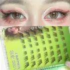 Dark Brown Eyelash Clusters Natural Individual Lashes DIY Lash Extensions