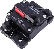 jojofuny Car Fuse Auto Reset Circuit Breaker Circuit Breaker for Marine Circuit Breaker Panel Inline Fuse Inverter for Motor Car Circuit Breaker Rv Inverters Automotive Plastic