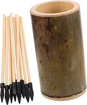 Family Bonding Activity Bamboo Tossing Game Set Arrows and Bows for Outdoor Games and Parties