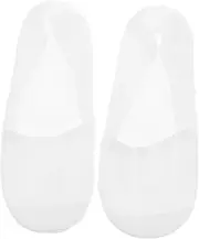 [EXAOMBLE] 1 Pair of No Show Socks Invisible Socks Breathbale Cotton Socks Low Cut Socks Thin No Show Socks Non Slip Socks for Loafer Sneakers