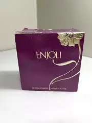 Vintage Revlon Enjoli Perfumed Dusting Powder 4 oz New with Box