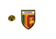pins pin's flag national badge backpack hat shield world sri lanka