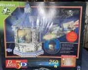 Puzz-3D Wrebbit THOMAS KINKADE Painter of Light GAZEBO 250 pcs electronic puzzle