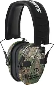 Walker's Razor Slim Electronic Quad Earmuff 23Db/Realtree Xtra Camo