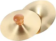 WHAMVOX Professional Cultural Celebration Cymbals Hand Cymbals for Dances Mini Rhythm Instruments