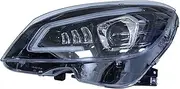 Head Lamp Compatible For Benz W204 LED Headlight 2007-2011 Headlights C200 C260 C300 DRL Turn Signal High Beam Angel Eye Projector Lens