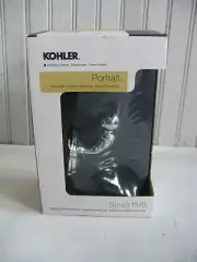 NIP NIB Kohler Portrait R10484-CP Ball Knob Robe Hook Polished Chrome