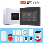 Wifi HD Smart Home Security Alarm System Kit Wireless 433MHz IR Detector Alarm