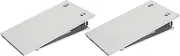 Threshold Ramp Wheelchair Entry Adjustable Mobility Access Aluminum Alloy for Home Bathroom