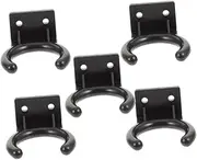 iplusmile 5pcs Microphone Hook Hanger Mount Mic Holder for Home Use Secure Attachment with Convenient Installation Versatile Support for Audio Recording Environments