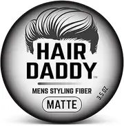 HAIR DADDY All Day Styling Clay For Men, Matte Hair Wax Fiber Paste, Strong Hold Matte Hair Product For Men Lasts All Day Without The Shine, Casual Style For All Hair Types