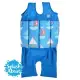 【Splash About 潑寶】Short John FloatSuit 兒童浮力短褲泳衣 - 普普風帆船 1-2 歲-2-4 歲