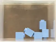 LEGO Parts - Bright Light Blue Brick 1 x 1 - No 3005 - QTY 5