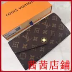 KF二手/LV/路易威登 MONOGRAM SARAH 女士信封式錢包 錢夾 長夾 皮夾 M62234