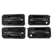 4Pcs Black Textured Exterior Door Handle Set for 2003 - 2009 Hummer H2 (EU Market)