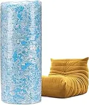 5Lbs Soft Stuffing – Shredded Memory Foam Filler, Reusable Cushion Refill, Foam Fill | Bean Bag Chair Insert for Seating, Crafting, Upholstery, Floor Lounger, Pet Bed, Cushion Filling
