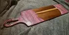 Beautiful hand made resin grazing boards