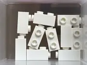 LEGO Parts - White Brick 1 x 1 x 1 2/3 Side Studs - No 32952 - QTY 10