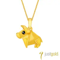 在飛比找誠品線上優惠-【Just Gold 鎮金店】祈願CUTIE十二生肖 純金吊