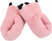 [DEARMAMY] Slippers Sliders Mule Boots Women Warm Socks Shoes Little Bunny Spa Sloth Couple Moccasin Fur Skeleton Room Home Novelty Sandals Sneaker Plush Khaki