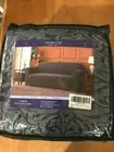 Subrtex 1 Piece Fits 72-92" Jacquard Damask Sofa Slipcover Grayish Green NWT
