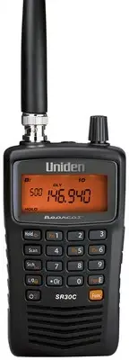 Bearcat SR30C, 500-Channel Compact Handheld Scanner, Close Call RF Capture, T...