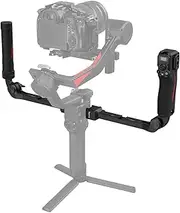 SMALLRIG Focus Control Dual Grip for DJI RS Series, Dual Handle with NATO Rail, Joystick Operation, Mode Switching, Centering/Locking, Max Load 17.6lb -4327