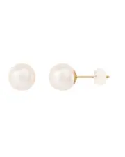 Splendid Pearls 14K 7mm Pearl Studs