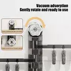 Sock Drying Solution Bathroom Organizers Wall Mounted Rack with 28 Clips