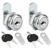 Truck Tool Box Locks 2-Pack 5/8 Cylinder Key Alike Cam Lock Replacement Kit