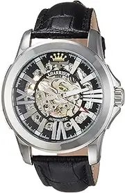 J.HARRISON(ジョン・ハリソン) Je Harrison JH-042-sb Men's Wristwatch, Brown, Dial color - black, Watch Double Sided Skeleton, Automatic & Hand Wind