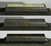 RESIN WAGON LOAD FOR BACHMANN OO GAUGE 100 TONNE HHA BOGIE HOPPER WAGON