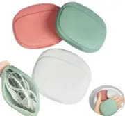 Silicone Headphone Organizer-Data Cable Storage Case-Mini Key Box-Portable Wi...