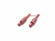 2PCS Aluminum Red Fuel Filler Nozzle For RC Fuel Line Systems (US SELLER SHIP)