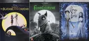 3 DVD Set The Nightmare Before Christmas + The Corpse's Bride + Frankenweenie