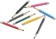 FELTECHELECTR Wide Application Mini Stationery 8pcs Wooden Pencil Sets for School Office and Dollhouse Decorations