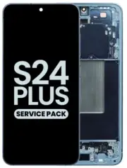 OEM Original Samsung Galaxy S24 Plus 5G OLED Display With Frame BL /Service Pack