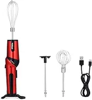 TODO Cordless Rechargeable Hand Mixer Whisk Handheld Electric Egg Beater Blender HS-3805A