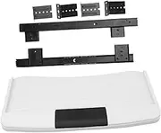 HOUDERCO 1 Set Adjustable Keyboard Tray Under Desk Slide Out Keyboard Storage Extender Ergonomic Design for Easy Access and Organization Construction for Office Use