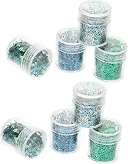 Healeved 8 Nail Glitter Cosmetics Stickers Gel Bottle Gloss Nail Ornaments Nail Polish Spray Liner Glitter Eyeshadow Highlighter Glitters Eyeshadow Palette Accessories for The Pet
