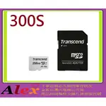 創見 TRANSCEND MICROSD 300S 256GB 256G MICROSDXC A1 U3 記憶卡