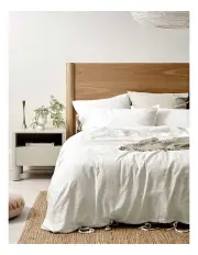[Aura Home] Maison Vintage Bedlinen Collection in White