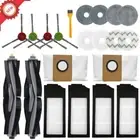 Main Side Brush Filter Mop Dust Bag Kits For ECOVACS DEEBOT X1 TURBO OMNI Vacuum