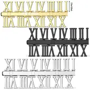 DIY Clock-Numbers Roman Numerals Quartz Needle Wall Clocks Replacement Parts New