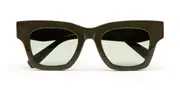 Kaleos Charlton C3 Men's Sunglasses Green Size 50