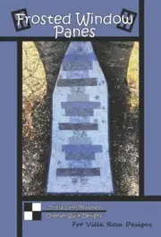 Frosted Window Panes Table Runner Pattern