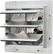 iLiving ILG8SF10V - 10" Wall Mounted Exhaust Fan - Automatic Shutter - Variab...