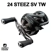 Daiwa 24 Steez SV TW 100XH 100XHL 100HL Baitcasting Fishing Reel 7.8:1 / 8.5:1