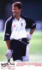 Graeme Hick England Cricketer Old Player Cricket Photo 9